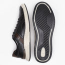 Sapatênis Denim Loop De Couro Preto